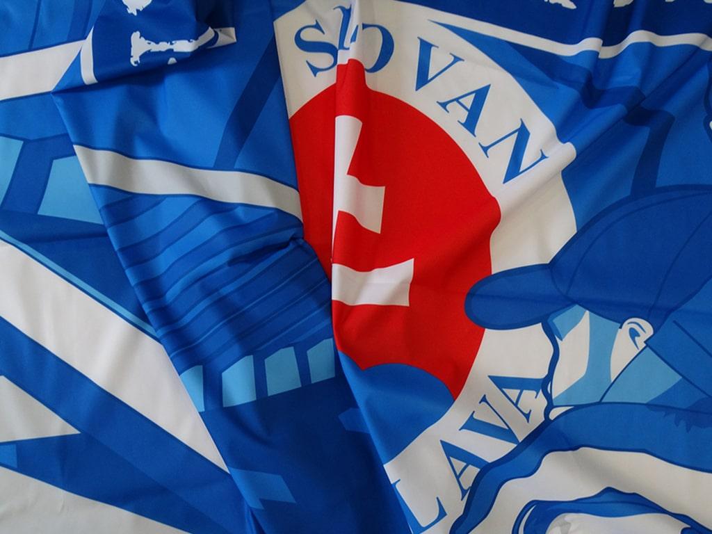 Slovan Belasí Fotri vlajka