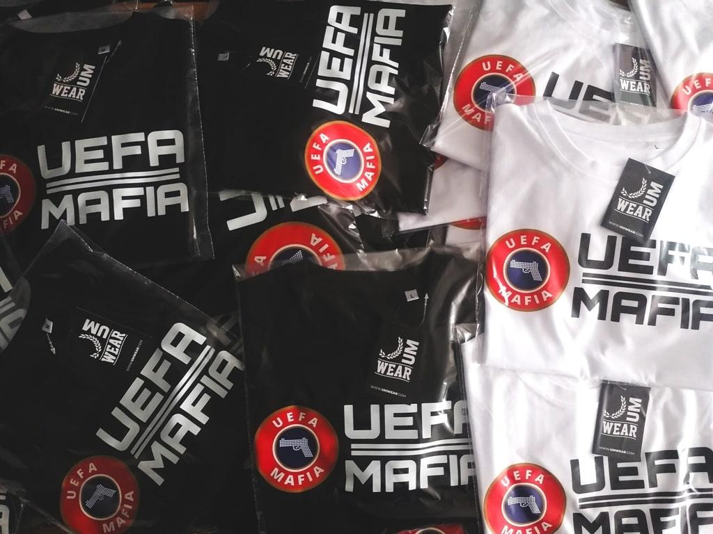 UEFA Mafia tričká
